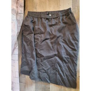 Black formal skirt pencil 16 women's
